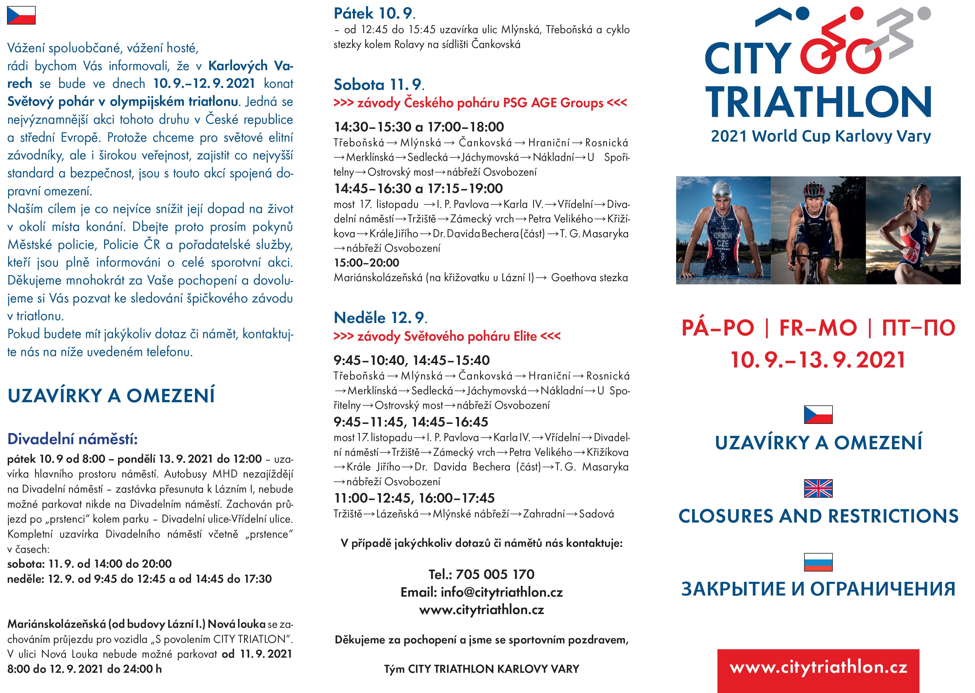 Triathlon in K. Vary