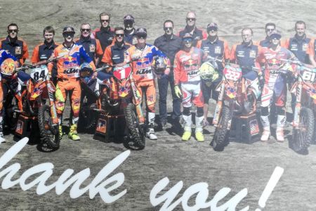 KTM motocrossový tým
